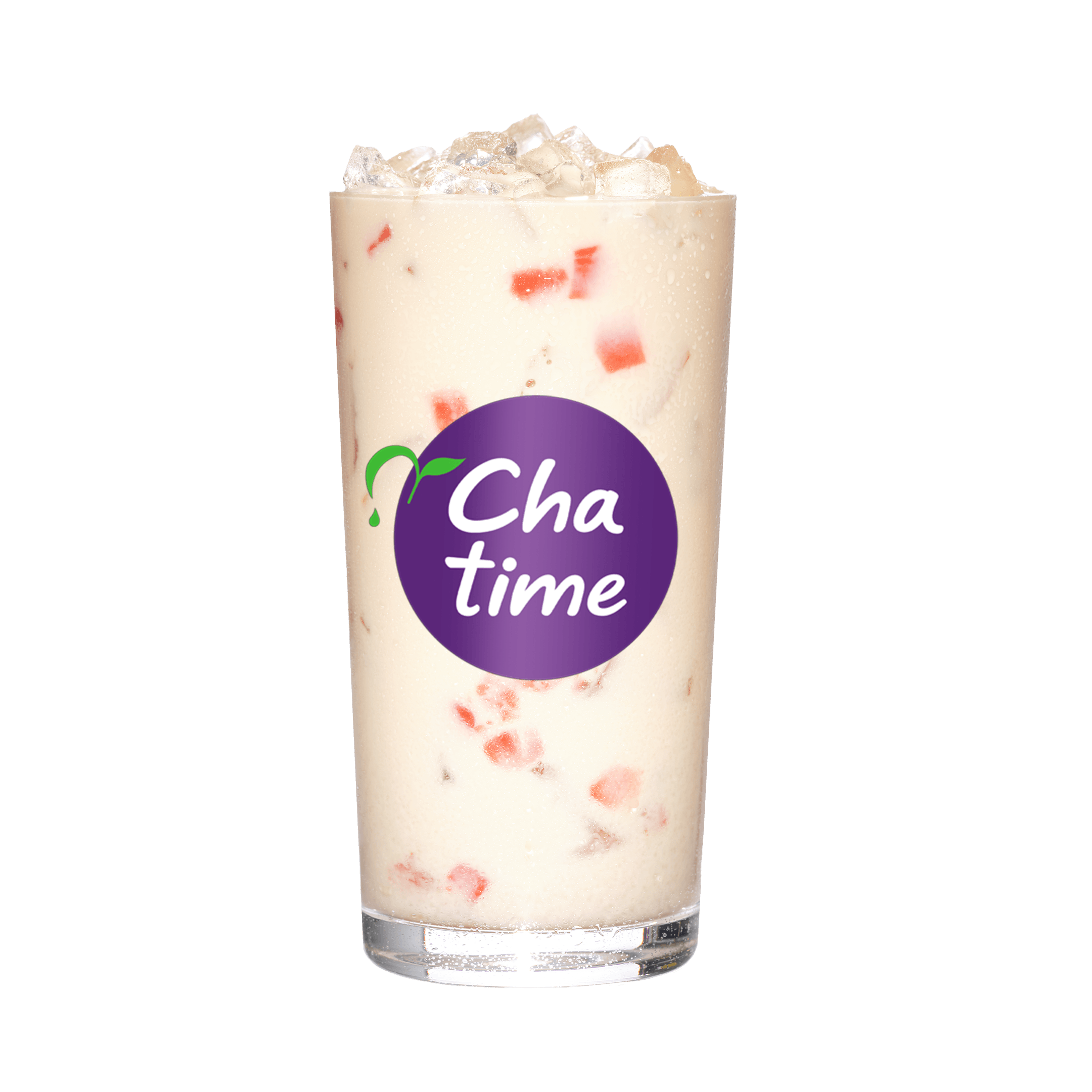 White Peach Milk Tea Drink